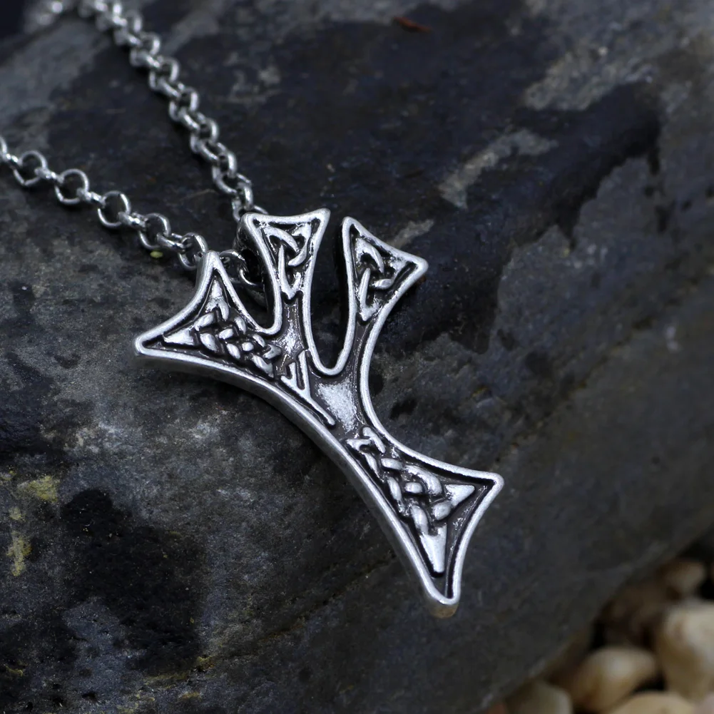 Руна викингов Feha Pagan Norse Рунический Амулет подвеска ожерелье|pendant necklace|norse runesviking