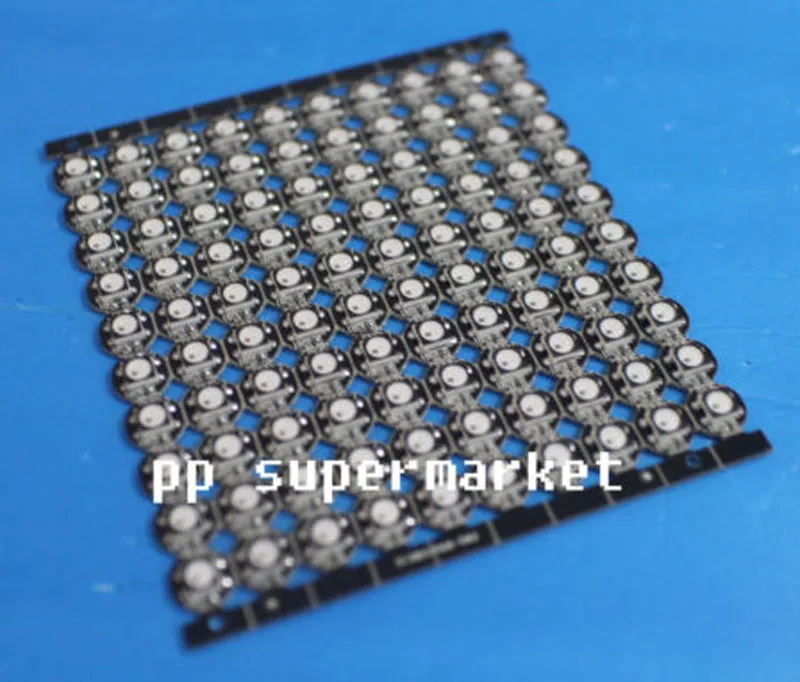 Светодиодный теплоотвод WS2812B 10 ~ 100 шт. WS2811 IC rgb белый/черный 2812b 5050 SMD RGB