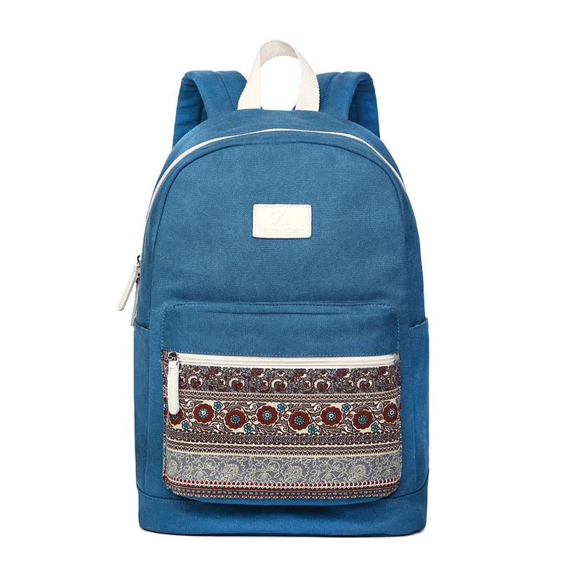 Высокое качество Холщовый женский рюкзак повседневный для колледжа Женский