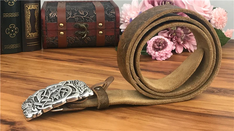 Роскошный мужской ремень с металлической пряжкой из натуральной кожи Ceinture Homme, кожаный ремень для мужчин, джинсовый мужской ремень Riem Wide MBT0589