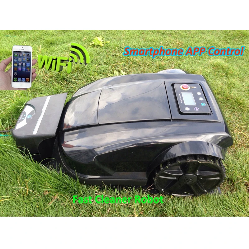 Smartphone WIFI App Robot Lawn Mower S520 Auto Recharge Schedule Range function Subarea Compass Language optional | Бытовая техника