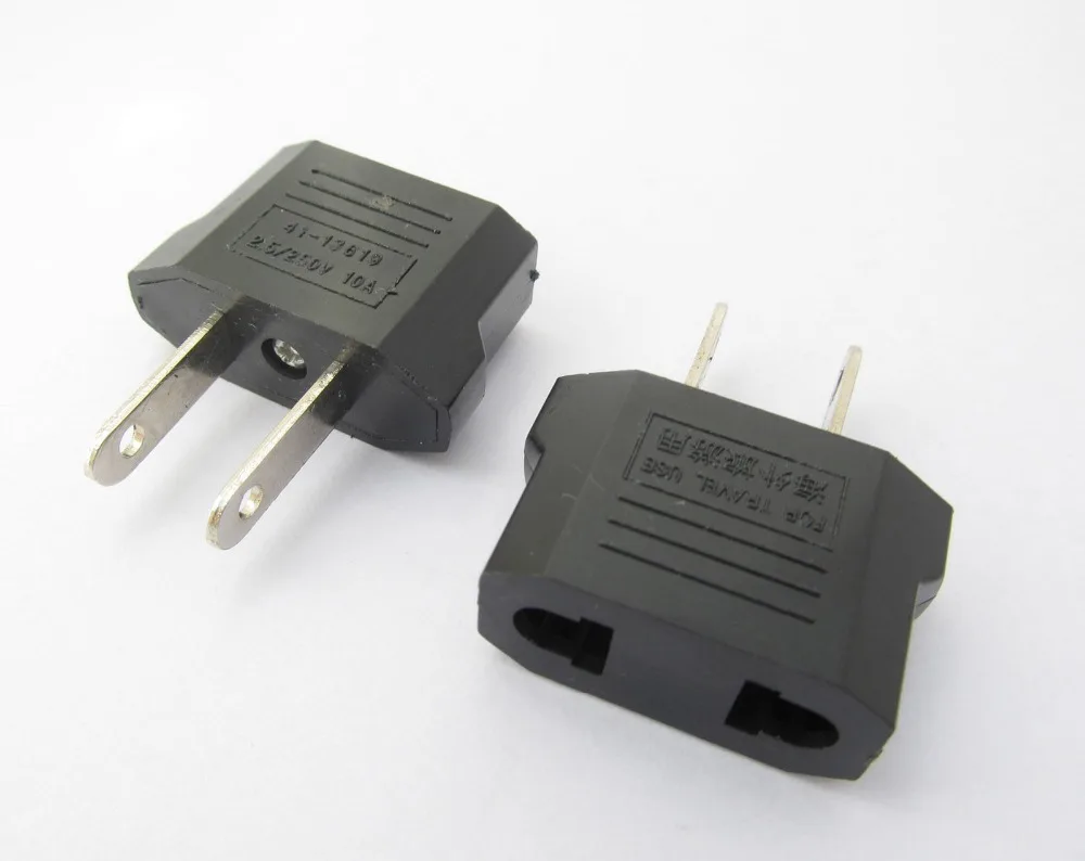 

5 шт. зарядное устройство для путешествий настенный адаптер переменного тока преобразователь ЕС Европа евро в США