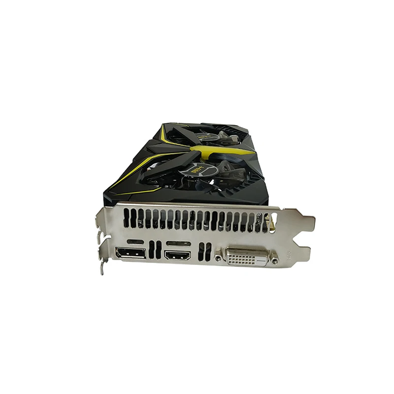Графика карты ASL GTX1050Ti WarHawk 4 ГБ D5 GDDR5 7008 мГц 1290-1392 128bit HDMI + DVI 7680x4320 @ 60 Гц видео карта
