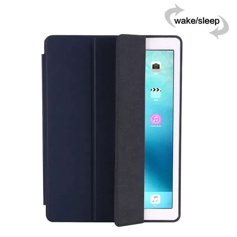 Dark Blue Флип-чехол для iPad 12,9, чехол GOLP, полностью защитный чехол из искусственной кожи, Магнитный смарт-чехол для iPad Pro 12,9 дюйма чехол - Цвет: Dark Blue