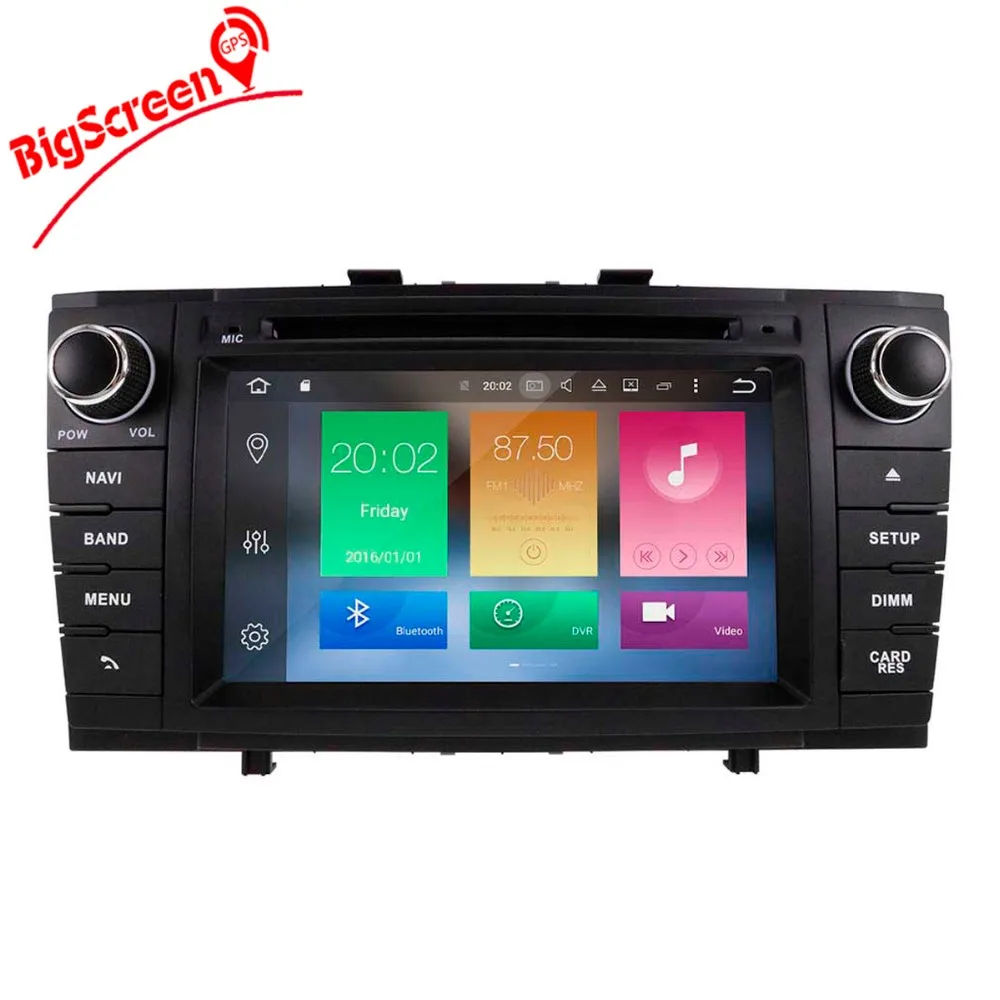 Android 9.0 Octa 8 Core Car DVD Player GPS Navigation For Toyota Avensis T27 2009-2015 Record Headunit Multimedia Stereo Radio | Автомобили