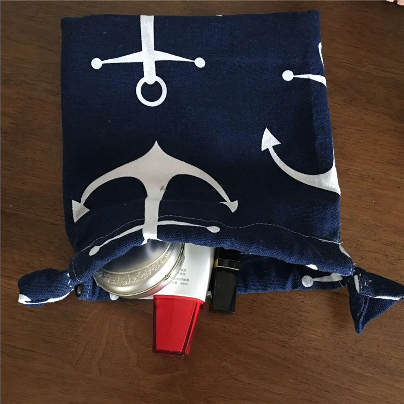 YILE многофункциональная сумка из хлопчатобумажной ткани на шнурке в сумке