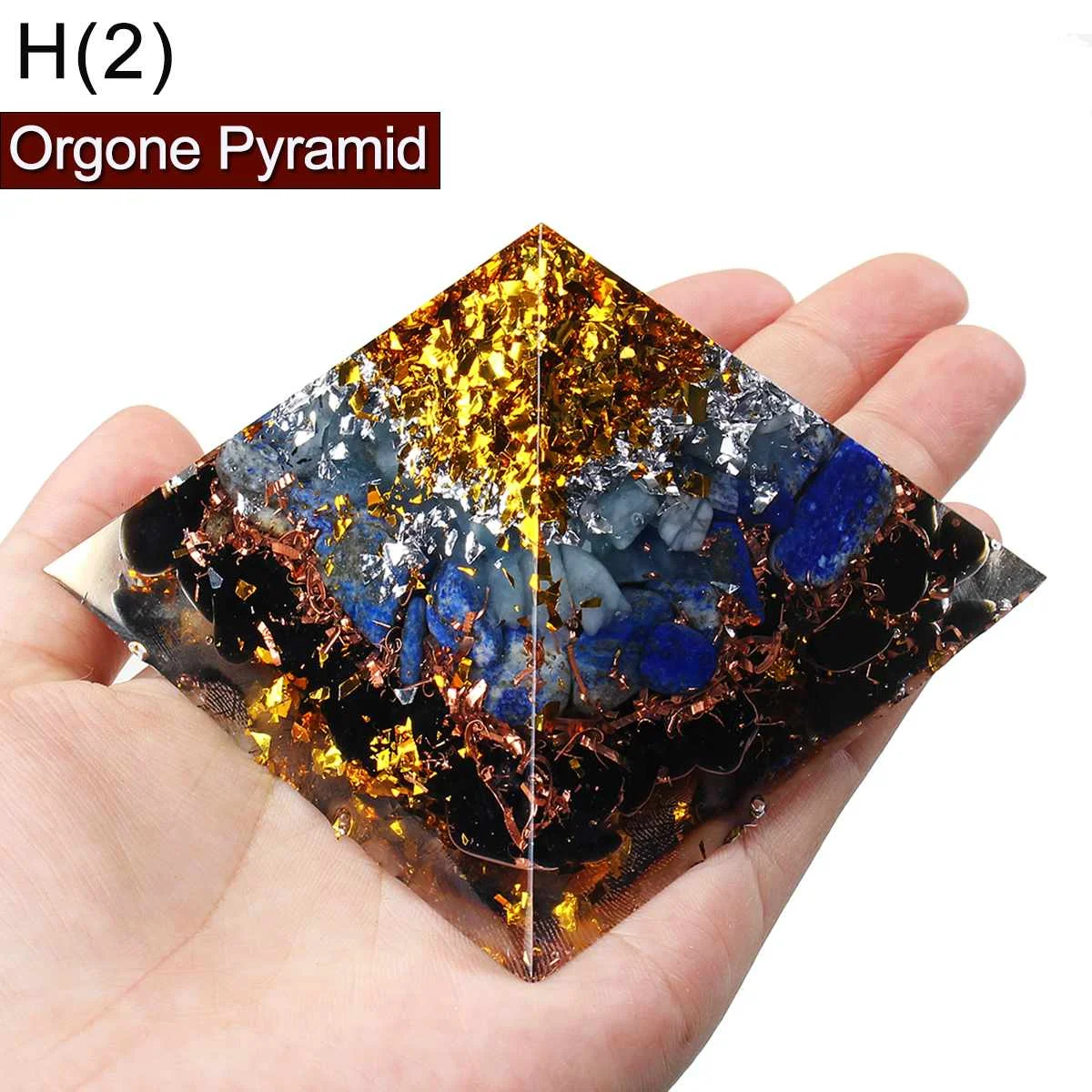 65x65x55 мм розовый синий фиолетовый камень прозрачный кристалл ТОЧКА Orgone пирамида, Исцеление Рейки энергетическая Пирамида балансировка духовная терапия