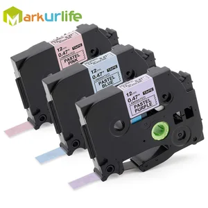 Запечатанных лент совместимый для брата принтер этикеток PT-D210 PTH110 PT-D200 стандартная ламинированная пленка заменить TZe-MQF31 TZe-MQ531 TZe-MQE31