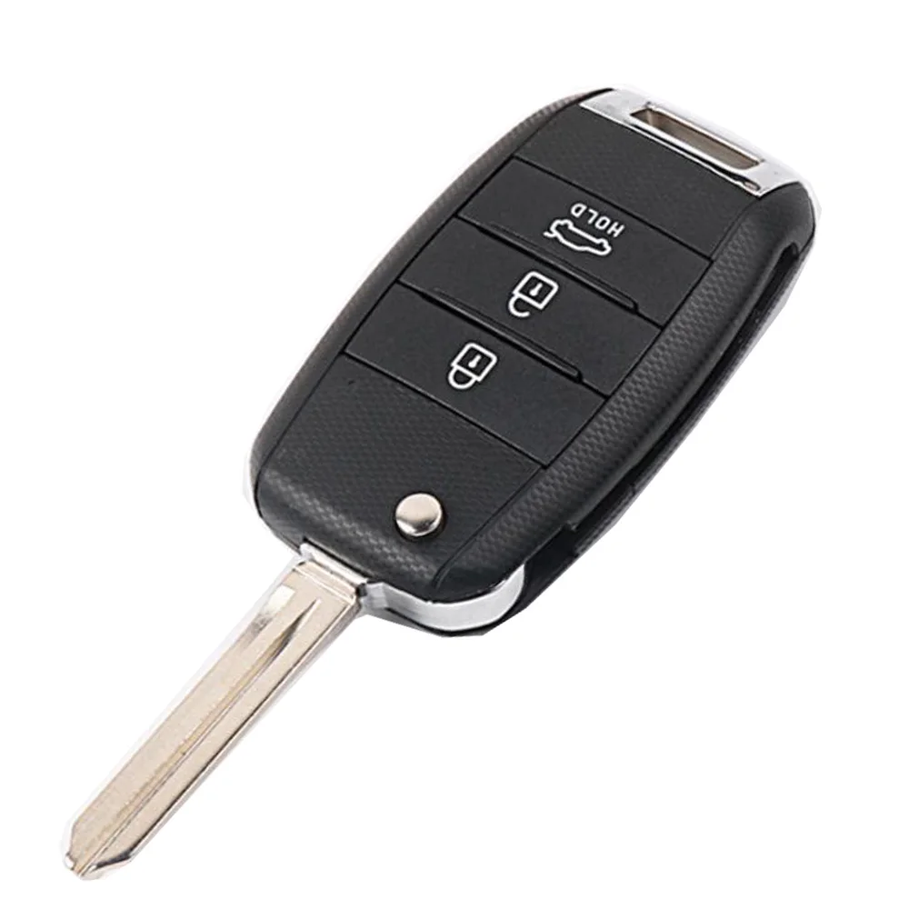 Ключ дистанционного управления OkeyTech для Kia K3 складной 3 кнопки 433 МГц с 70