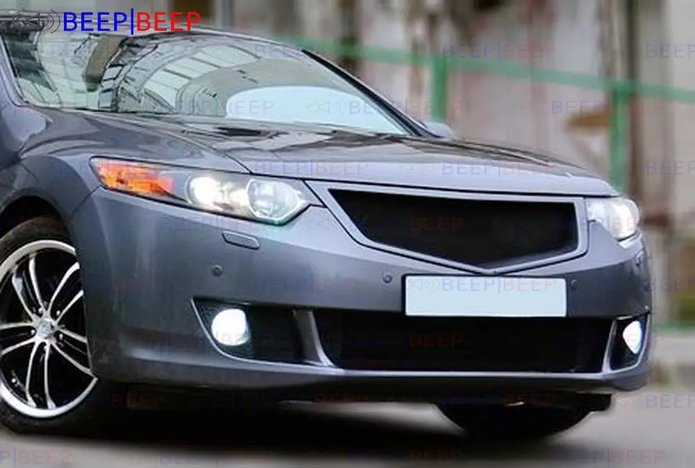 Чехол на решетку радиатора для Honda Accord 8 2008-2011 АБС-пластик с сеткой спортивные