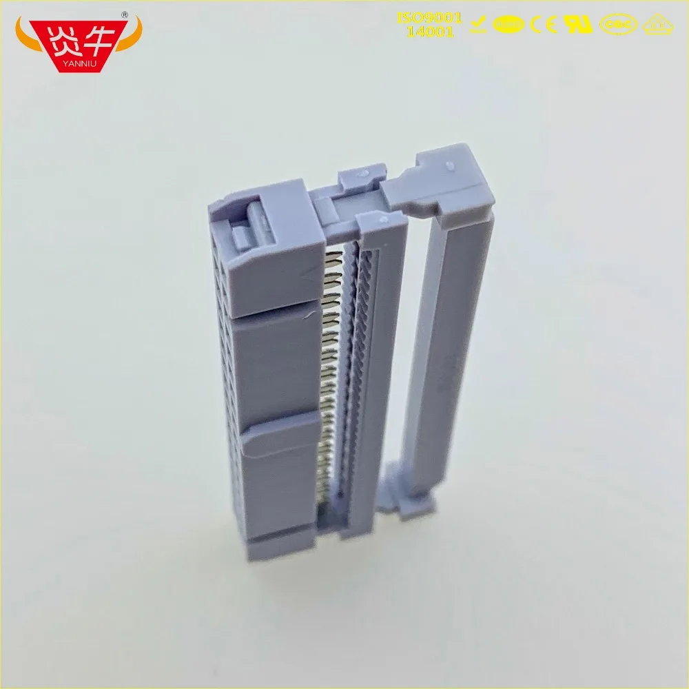 Женский Разъем 2 54 мм шаг 2*17P 34PIN разъемы IDC ISP JTAG HEADER для плоского ленточного кабеля