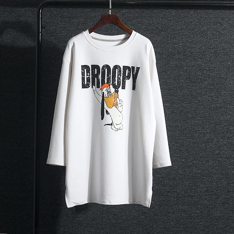 Женская футболка с длинным рукавом Tumblr повседневная трикотажная рубашка из