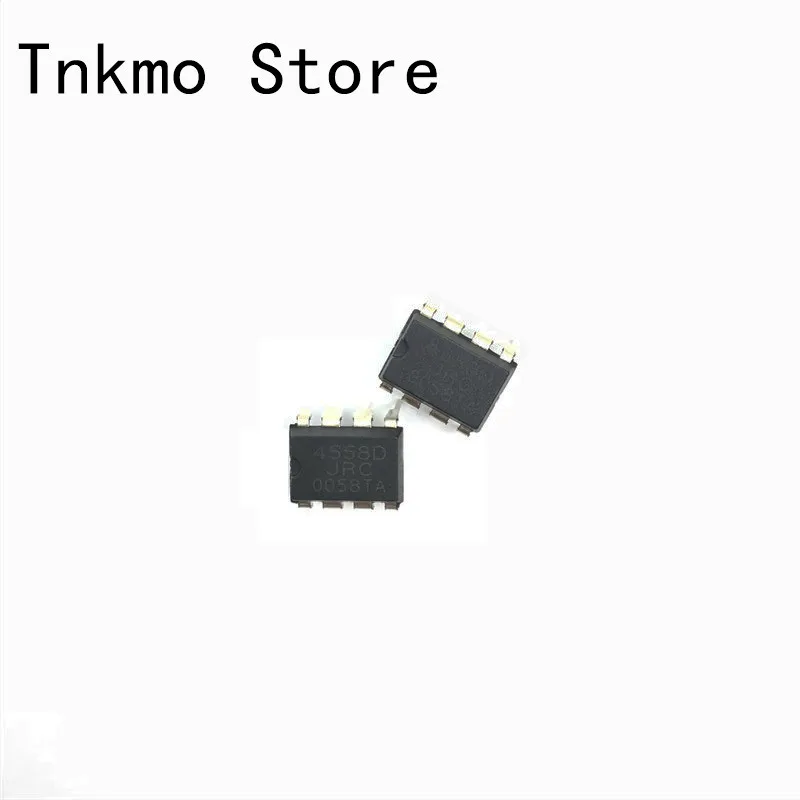100 шт. NJM4558D DIP-8 NJM4558 JRC4558D JRC4558 Новый и оригинальный IC | Электроника