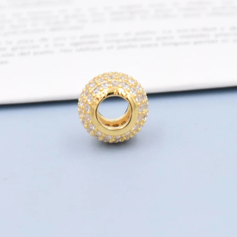 АВОКАДО аутентичные Логотип золотой пластине проложить мяч Серебряные подвески