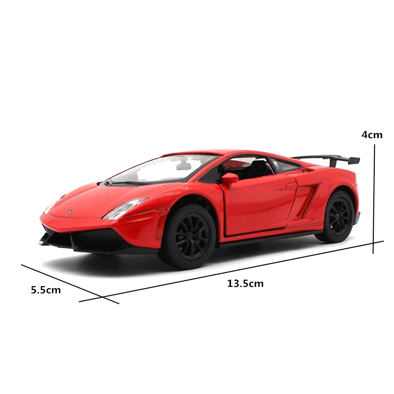 1:32 Lambo LP570 детские игрушки спортивный автомобиль литье под давлением модель