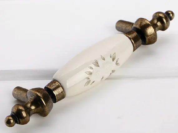 3 &quotручки для комода выдвижные керамические ручки ящика с цветами ручка шкафа