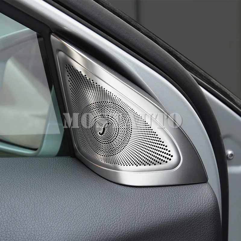 Накладка на внутреннюю дверь автомобиля для Benz A Class W176 2013 2018 дюйма 2 шт.
