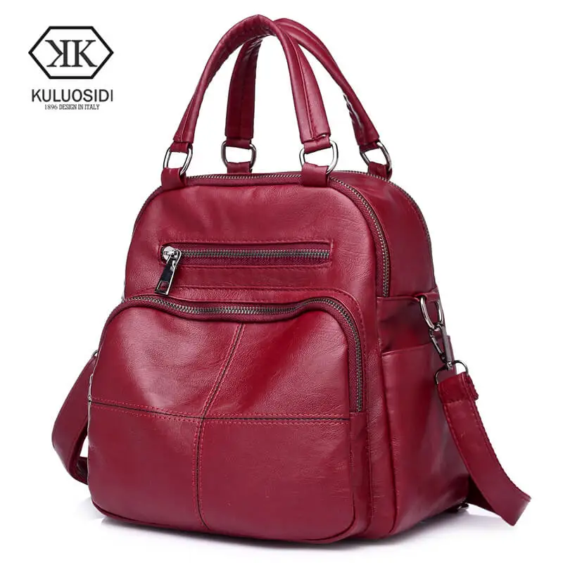 

Рюкзак женский из искусственной кожи, с пэчворком, сумка Mochila с бахромой