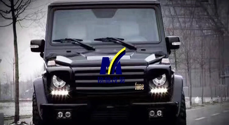 Подходит для Mercedes-Benz G-Class фары W463 G55G63G65G500 Модифицированная углеродная волоконная