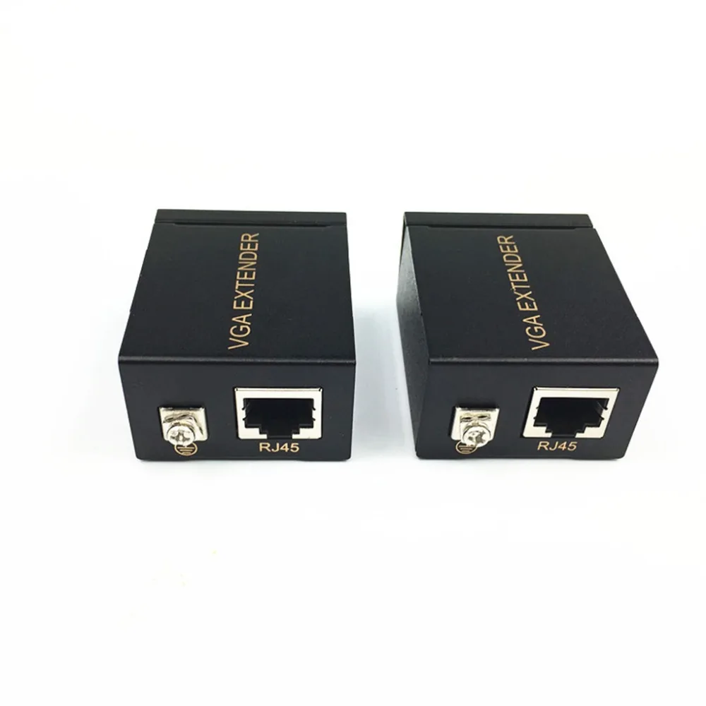HDMI удлинитель 2 шт 60 м сетевой кабель VGA усилитель сетевого сигнала передатчик