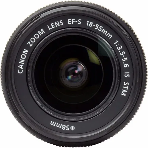 Для зеркальных объективов Canon 18-55 объектив Canon EF-S фирменнй переходник для объектива Canon 18-55 мм f/3,5-5,6 IS STM Объективы для 1300D 1200D 600D 700D 750D 760D 70D 60D Rebel T3i T5i T6s T6