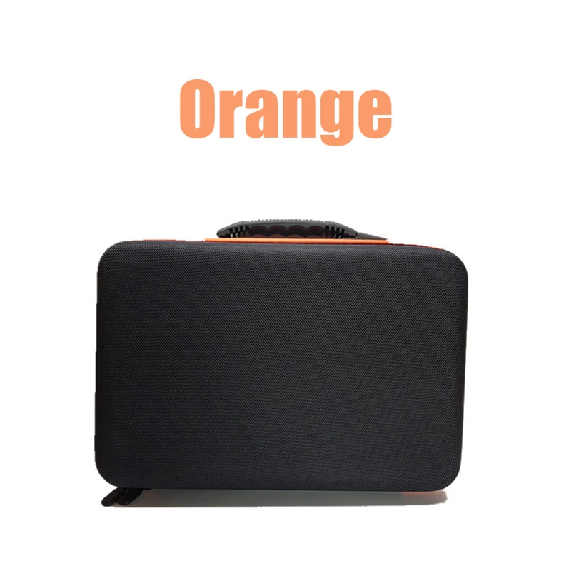 Orange 60 бутылок коробка для алмазной живописи контейнер для хранения полный квадратный чехол для переноски держатель для хранения ручная сумка на молнии дизайн противоударный GT - Цвет: Orange