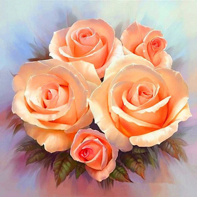 

Full square/Round drill Diamond embroidery Rose 5D DIY diamond Painting Cross Stitch Rhinestone Mosaic HYY