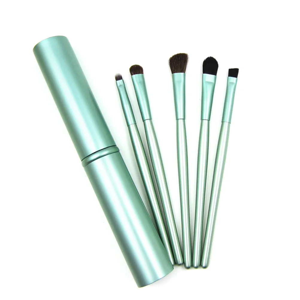 5 шт. портативные мини кисти для макияжа глаз набор идеальные Профессиональные