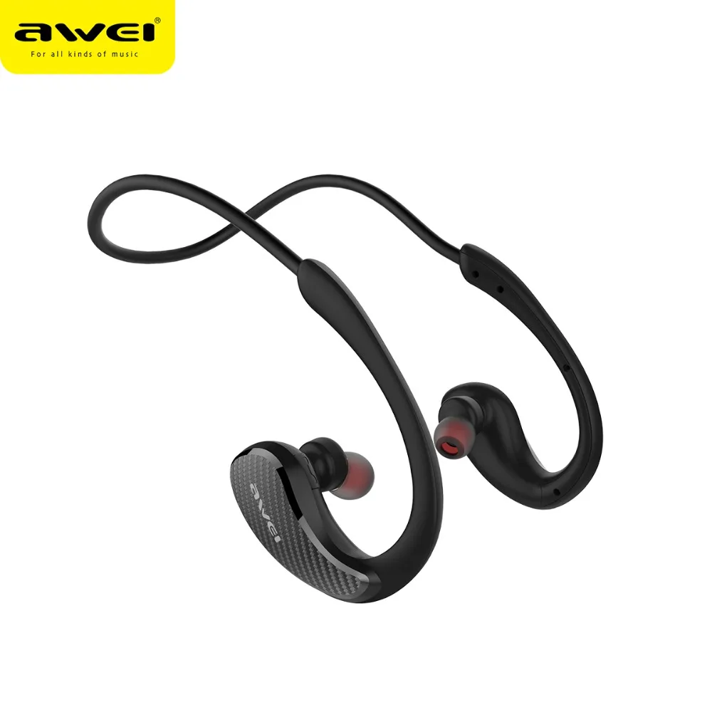 Новый Awei A881BL NFC bluetooth наушники IPX4 f водонепроницаемый Беспроводные подключения