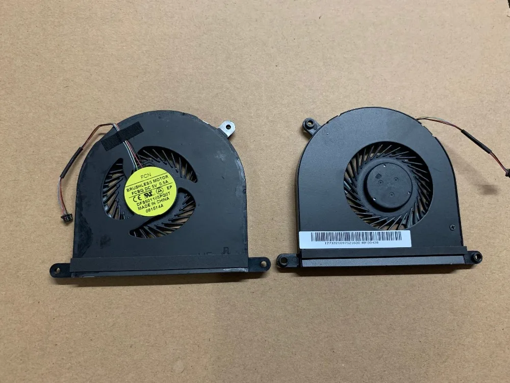 Охлаждающий вентилятор для ноутбука GIGABYTE Razer Blade 14 &quot кулер ЦП DFS501105PQ0T FCBQ fan 14&quot