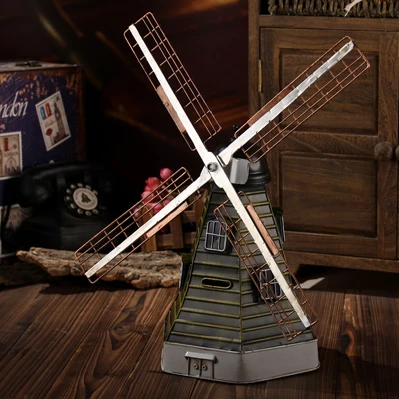 Металлическая мельница для украшения дома | Дом и сад