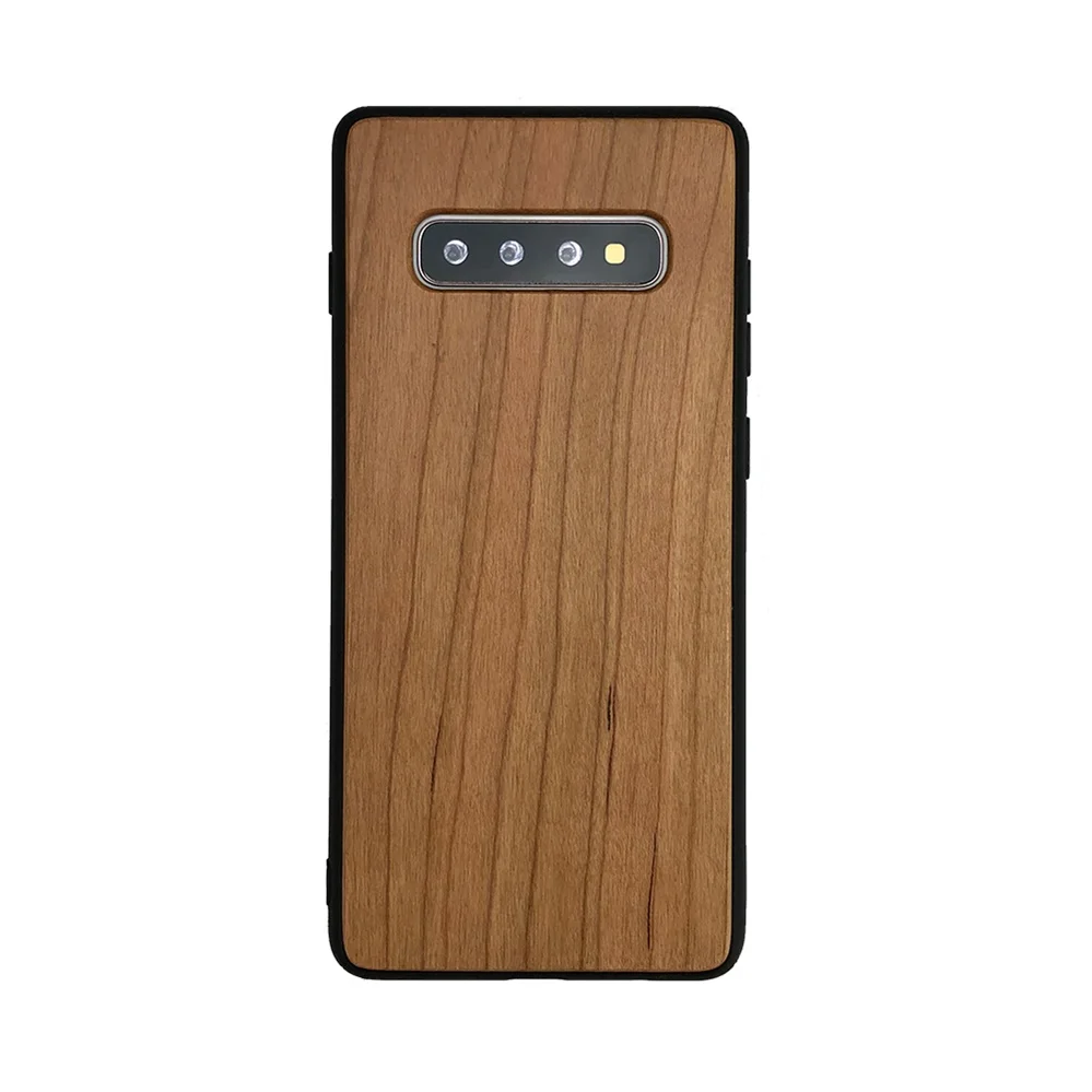 Чехол для телефона для samsung Galaxy Note 9, 8, 10 Plus, роскошный деревянный+ силиконовый чехол для samsung S10e, S10, S9, S8 Plus, S7 Edge, чехол - Цвет: Chreeywood