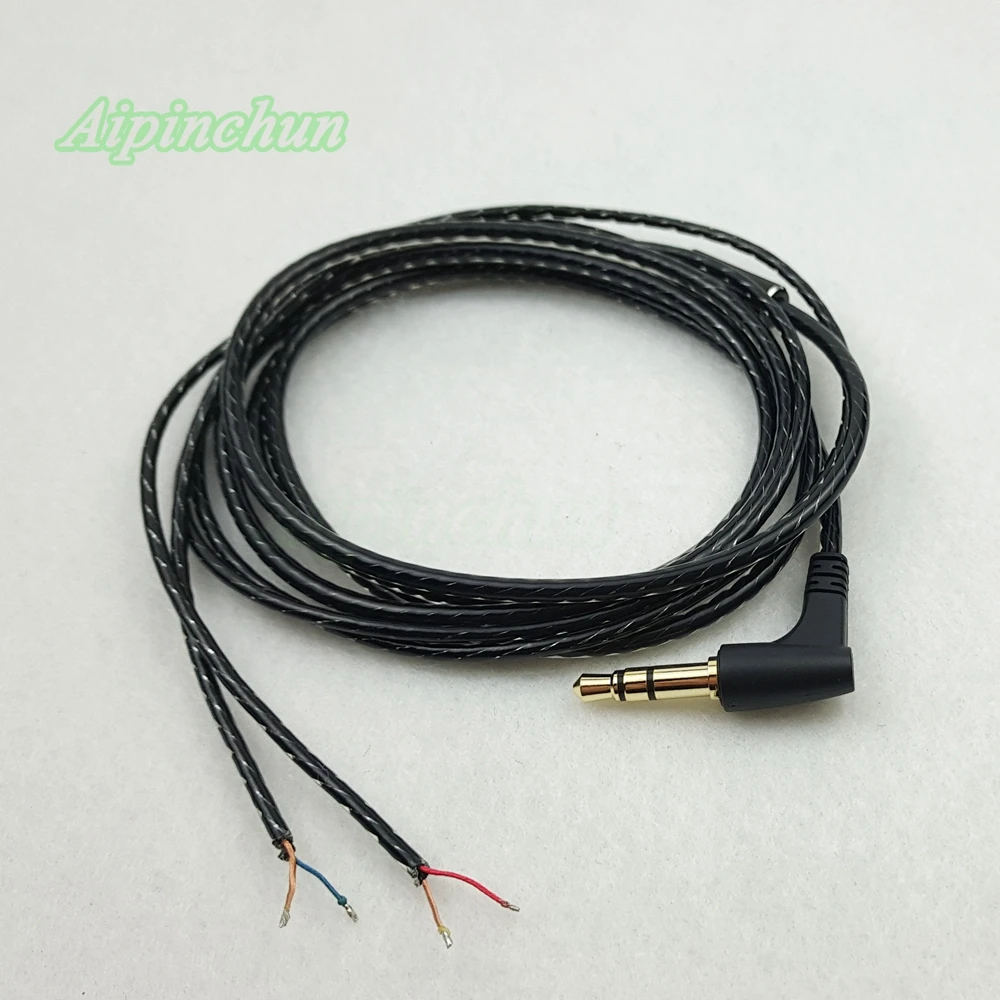 3 полюсный гибкий штекер Aipinchun 5 мм для наушников и аудиокабеля|cable headphone|headphone