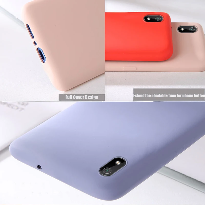 Чехол Hacrin для Xiaomi Redmi 7 роскошный мягкий жидкий силиконовый резиновый чехол на