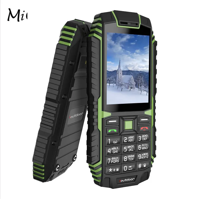 Ioutdoor T1 IP68 противоударный мобильный телефон 2 4 дюймовый 128 M + 32 2100 мА/ч сим-карта GSM FM