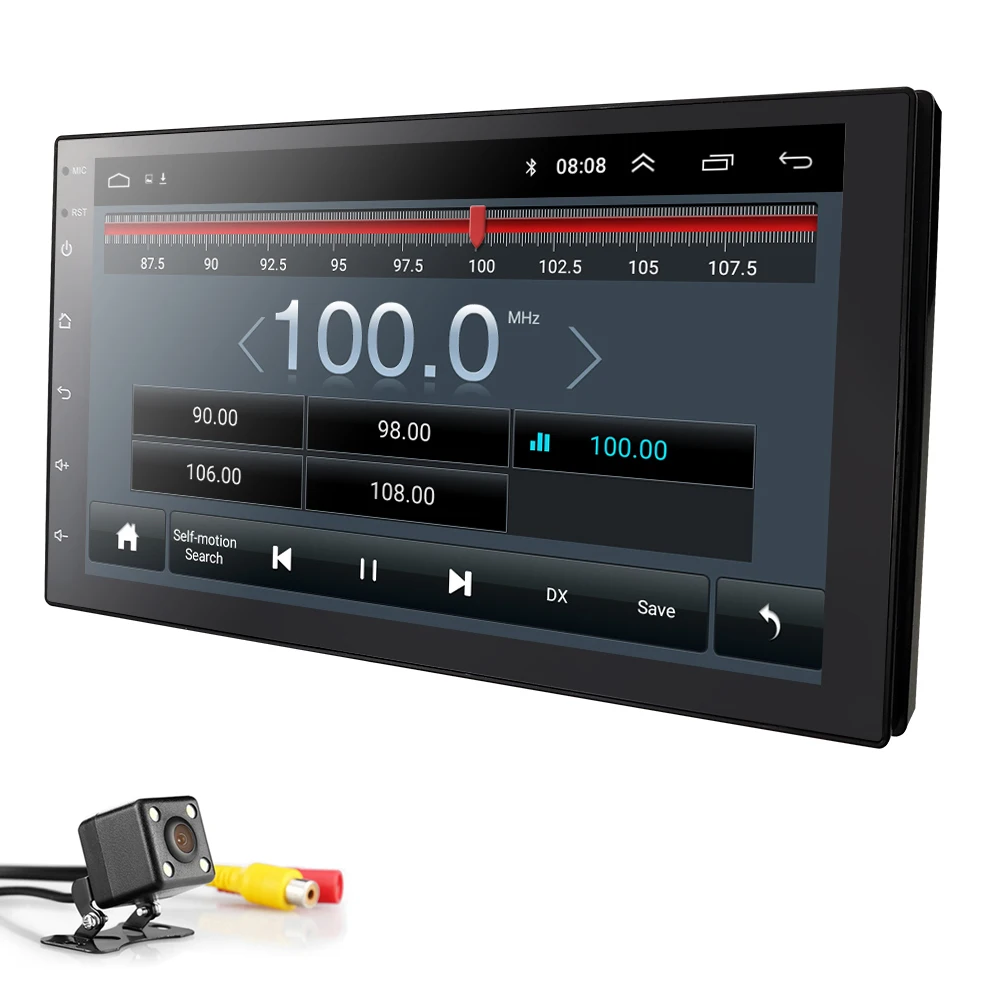 Android 9.0 Car monitor for nissan qashqai x-trail almera note juke universal Multimedia GPS navigation Mic usb IGO map Camera