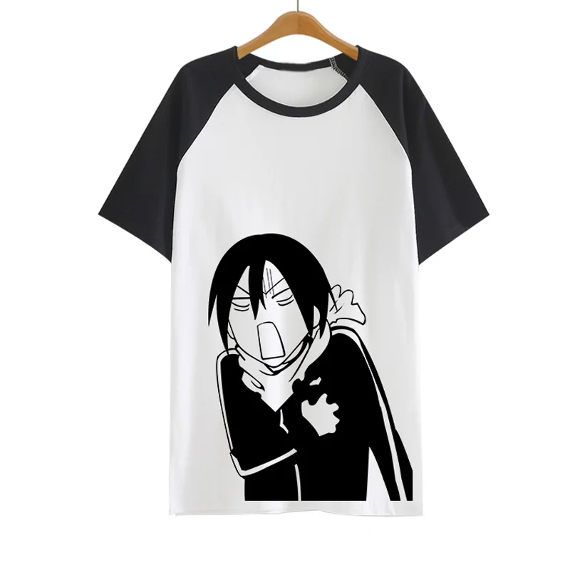 Noragami футболка Aragoto воздухопроницаемые аниме Ято Kami Косплей хлопковые футболки с