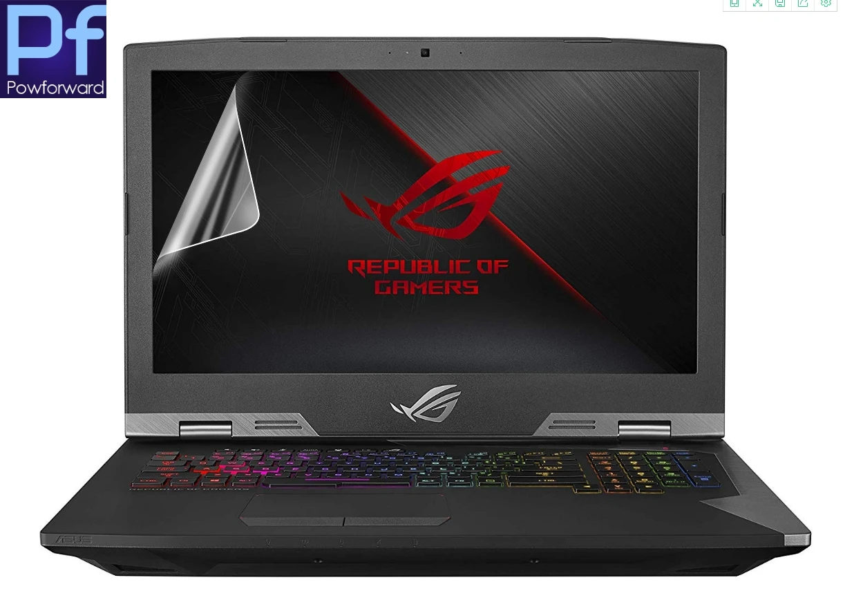 5 шт./упак. прозрачная/матовая фотопленка для ноутбука ASUS ROG Chimera G703 G703GX G703GXR GFX72 GX531