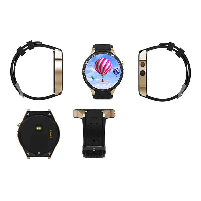 Sograce kw88 3G WI-FI часы-мужские сотовый телефон часы смарт SIM карты GPS Камера сердечного
