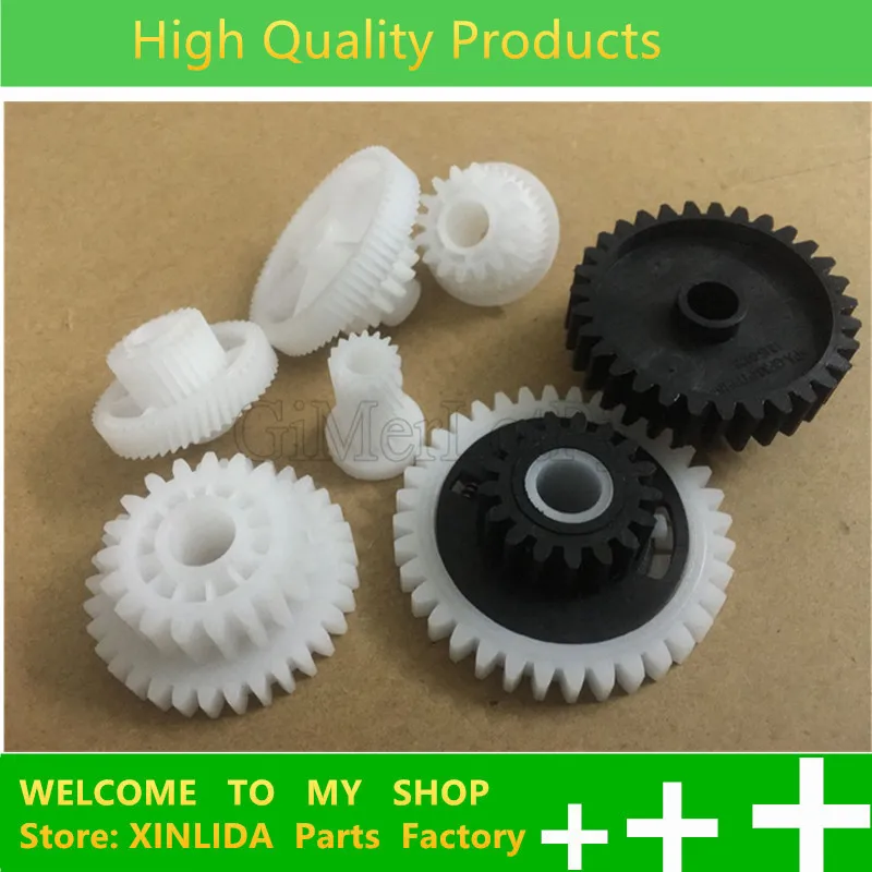 

GiMerLotPy рычаг Поворотный драйвер Fuser Шестерня для HP LaserJet 5025 5035 M712 M725M fuser drive Gear 1 комплект из 7