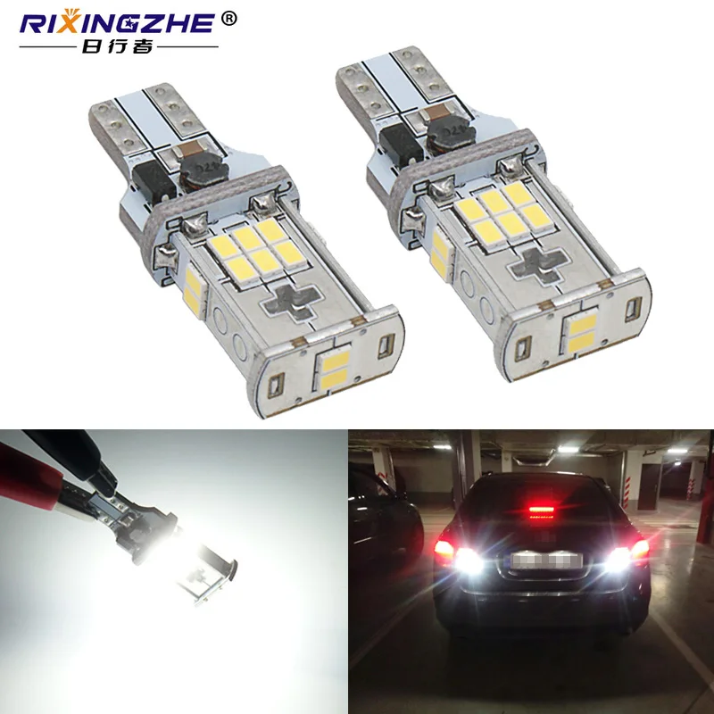 Can bus 2 шт. T15 W16W 920 921 912 светодиодный 3020 18SMD Чрезвычайно яркий Обратный светильник
