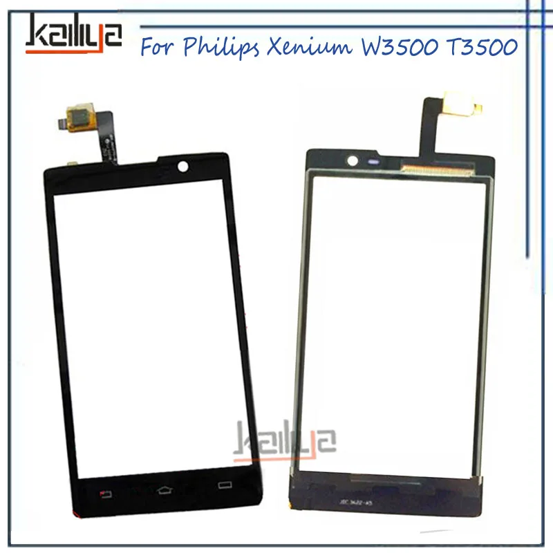 Для Philips Xenium W3500 T3500 кодирующий преобразователь сенсорного экрана в сборе Замена