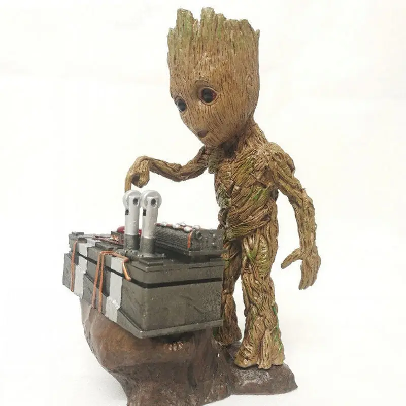 Детские Groot фигурки стражи Галактики Игрушка Дерево человек Милая модель игрушки