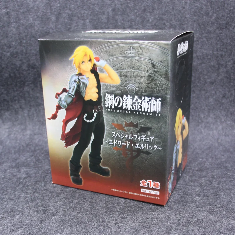 Аниме Fullmetal Alchemist Edward Elric японская фигурка модель игрушки|Игровые фигурки и
