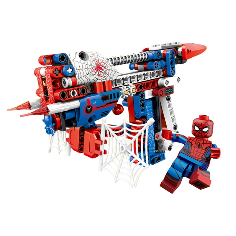 Строительные блоки пистолет Marvel Мстители Совместимость с Legoingly супергерой может