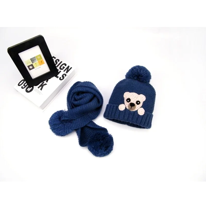 2 шт./компл. детские зимние шапки для мальчиков и девочек | Детская одежда обувь
