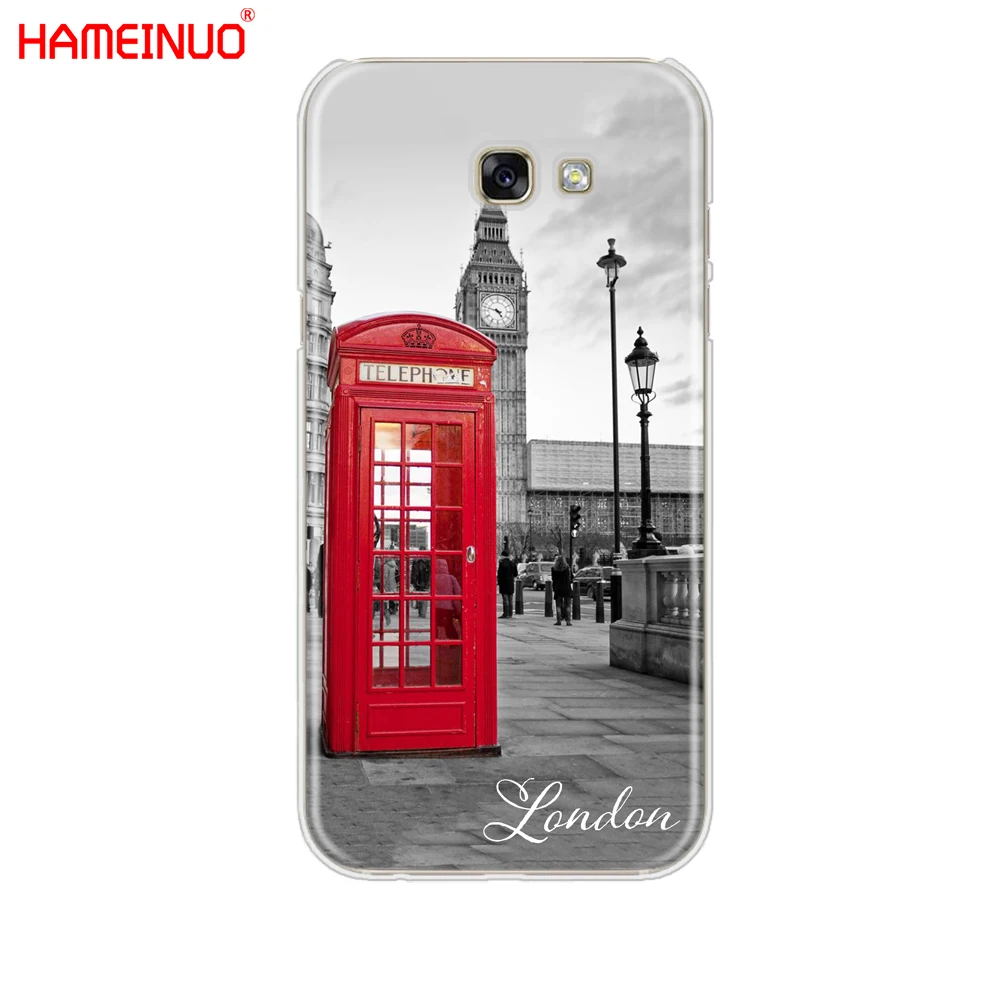 Чехол для мобильного телефона HAMEINUO London big ben Bus чехол Samsung Galaxy A3 A310 A5 A510 A7 A8 A9 2016 2017 2018