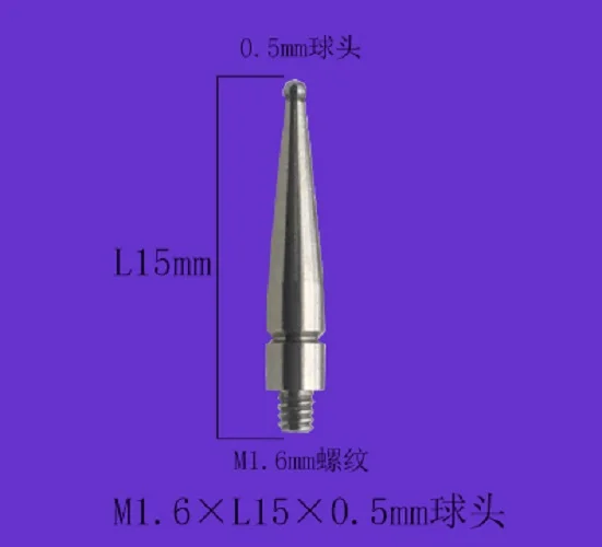 3 5 шт. M1.4 M1.6 1 0 Вольфрамовая стальная шариковая головка для индикатора типа