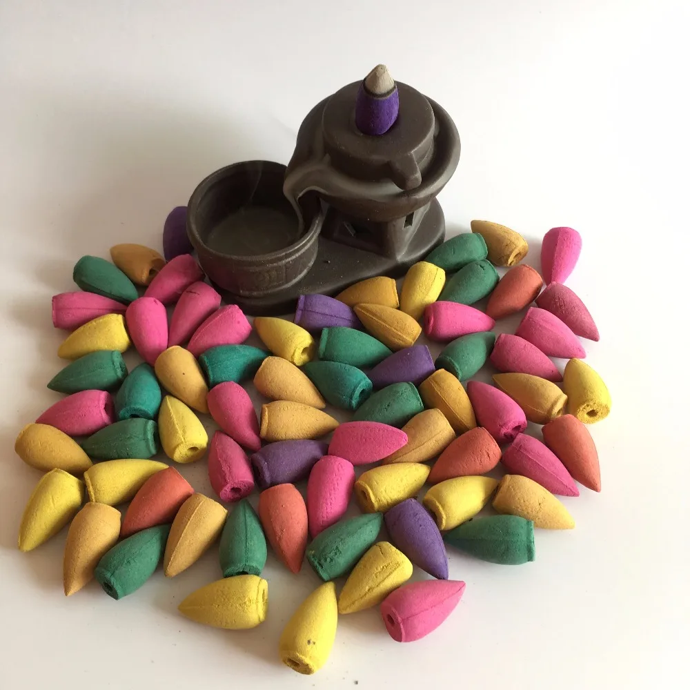 Благовония в форме розы османтуса сакуры конуса оплавления башни благовоний