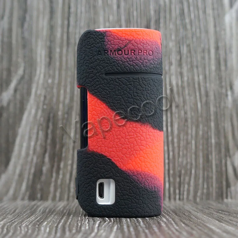2 шт чехол с текстурой для Vaporesso Armour Pro 100W Kit Vape Box mod shield Silicone Skin Warp Gel нескользящий